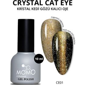Momo Professional CE01 10 ml Kristal Kedi Gözü Kalıcı Oje