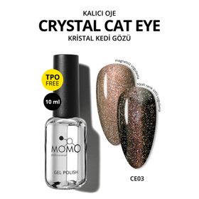 Momo Professional CE03 10 ml Kristal Kedi Gözü Kalıcı Oje
