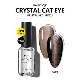 Momo Professional CE04 10 ml Kristal Kedi Gözü Kalıcı Oje