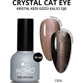 Momo Professional CE04 10 ml Kristal Kedi Gözü Kalıcı Oje