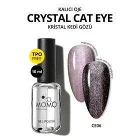 Momo Professional CE06 10 ml Kristal Kedi Gözü Kalıcı Oje