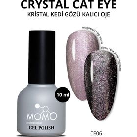 Momo Professional CE06 10 ml Kristal Kedi Gözü Kalıcı Oje