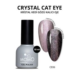 Momo Professional CE06 10 ml Kristal Kedi Gözü Kalıcı Oje