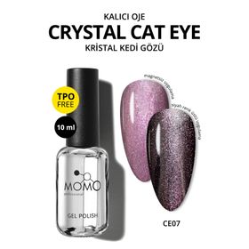 Momo Professional CE07 10 ml Kristal Kedi Gözü Kalıcı Oje