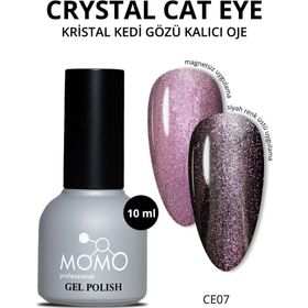 Momo Professional CE07 10 ml Kristal Kedi Gözü Kalıcı Oje