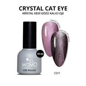 Momo Professional CE07 10 ml Kristal Kedi Gözü Kalıcı Oje