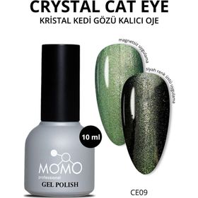 Momo Professional CE09 10 ml Kristal Kedi Gözü Kalıcı Oje