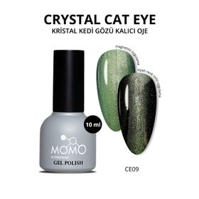 Momo Professional CE09 10 ml Kristal Kedi Gözü Kalıcı Oje
