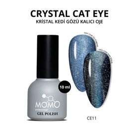 Momo Professional CE11 10 ml Kristal Kedi Gözü Kalıcı Oje