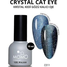 Momo Professional CE11 10 ml Kristal Kedi Gözü Kalıcı Oje