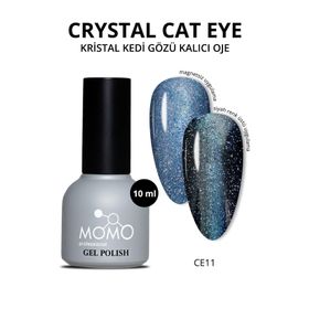 Momo Professional CE11 10 ml Kristal Kedi Gözü Kalıcı Oje