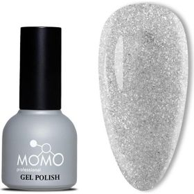 Momo Professional Disko D001 Gümüş 10 ml Reflective Flash Gel Polish Kalıcı Oje