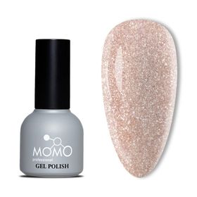 Momo Professional Disko D004 Pembe 10 ml Reflective Flash Gel Polish Kalıcı Oje