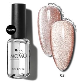 Momo Professional Flash Cat Eye No: 03 10 ml Kalıcı Oje