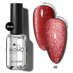 Momo Professional Flash Cat Eye No: 06 10 ml Kalıcı Oje