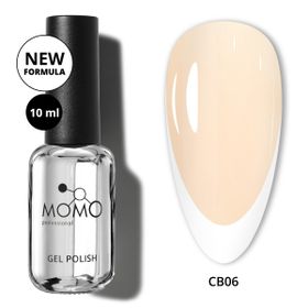 Momo Professional French Color Base Coat CB06 Nude Sarı 10 ml Kalıcı Oje
