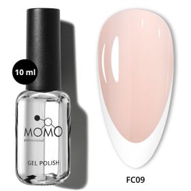 Momo Professional French Cover Rubber Base Coat FC09 Pudra 10 ml Kalıcı Oje