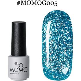 Momo Professional G005 Yoğun Gümüş Parıltılı Topaz 4 ml Kalıcı Oje