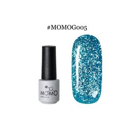 Momo Professional G005 Yoğun Gümüş Parıltılı Topaz 4 ml Kalıcı Oje