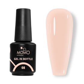 Momo Professional Gel In Bottle No: 08 Ten Rengi 18 ml Akıllı Fırçalı Protez Tırnak Jeli