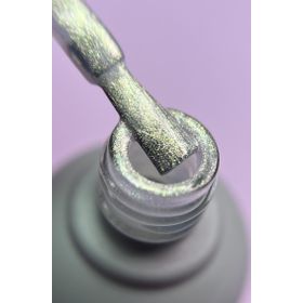 Momo Professional Holografik SL01 Rakı Beyazı Altın Simli 10 ml Kalıcı Oje