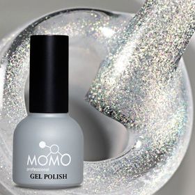 Momo Professional Holografik SL01 Rakı Beyazı Altın Simli 10 ml Kalıcı Oje