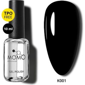 Momo Professional K001 Siyah 10 ml Kalıcı Oje