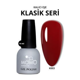 Momo Professional K003 Şarap 14 ml Kalıcı Oje