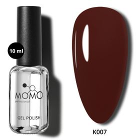 Momo Professional K007 Kahve Bordo 10 ml Kalıcı Oje