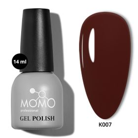 Momo Professional K007 Kahve Bordo 14 ml Kalıcı Oje