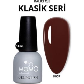 Momo Professional K007 Kahve Bordo 14 ml Kalıcı Oje