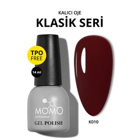 Momo Professional K010 Koyu Mürdüm 14 ml Kalıcı Oje
