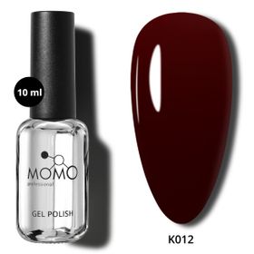 Momo Professional K012 Kahve Mürdüm 10 ml Kalıcı Oje