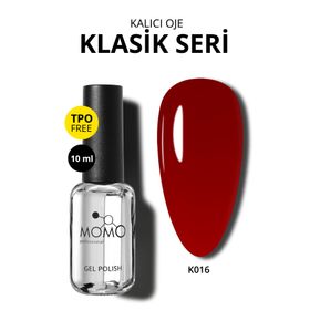 Momo Professional K016 Şarap Kırmızı 10 ml Kalıcı Oje