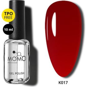 Momo Professional K017 Kızıl Bordo 10 ml Kalıcı Oje