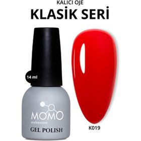 Momo Professional K019 Kırmız 14 ml Kalıcı Oje