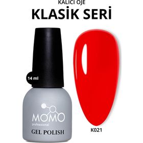 Momo Professional K021 Kırmızı 14 ml Kalıcı Oje