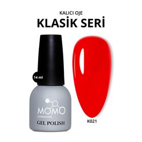 Momo Professional K021 Kırmızı 14 ml Kalıcı Oje
