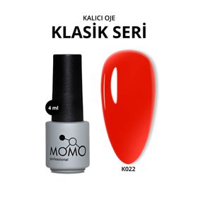 Momo Professional K022 4 ml Nar Çiçeği Kalıcı Oje