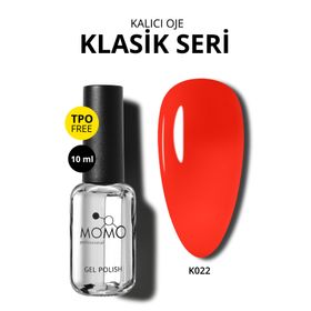 Momo Professional K022 Canlı Kırmızı 10 ml Kalıcı Oje