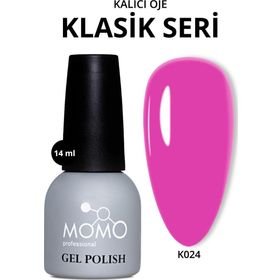 Momo Professional K024 Fuşya Pembe 14 ml Kalıcı Oje