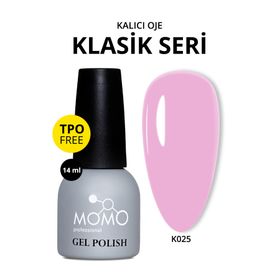 Momo Professional K025 Açık Leylak 14 ml Kalıcı Oje