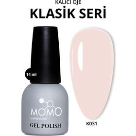 Momo Professional K031 Açık Pudra Krem 14 ml Kalıcı Oje