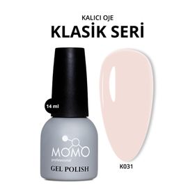 Momo Professional K031 Açık Pudra Krem 14 ml Kalıcı Oje