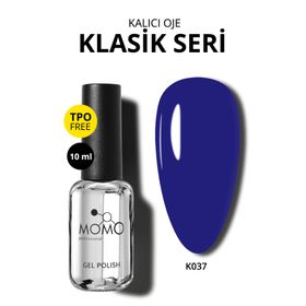 Momo Professional K037 Saks Mavi 10 ml Kalıcı Oje