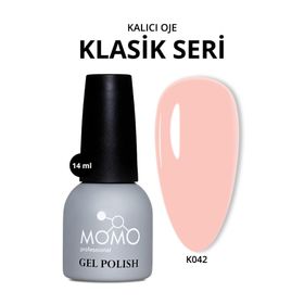 Momo Professional K042 Açık Somon 14 ml Kalıcı Oje