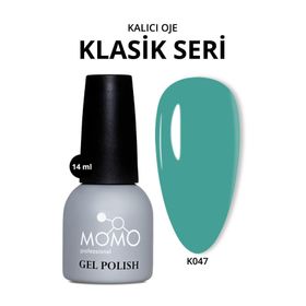 Momo Professional K047 Koyu Su Yeşili 14 ml Kalıcı Oje