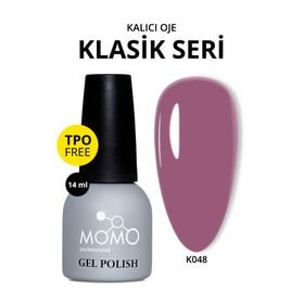 Momo Professional K048 İncir Moru 14 ml Kalıcı Oje