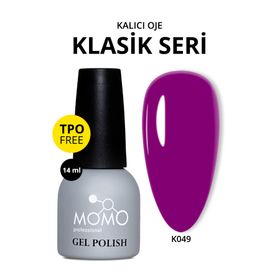 Momo Professional K049 Eflatun 14 ml Kalıcı Oje