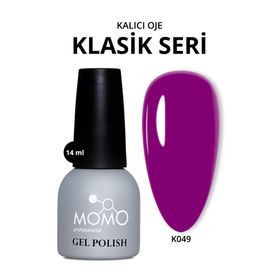 Momo Professional K049 Eflatun 14 ml Kalıcı Oje